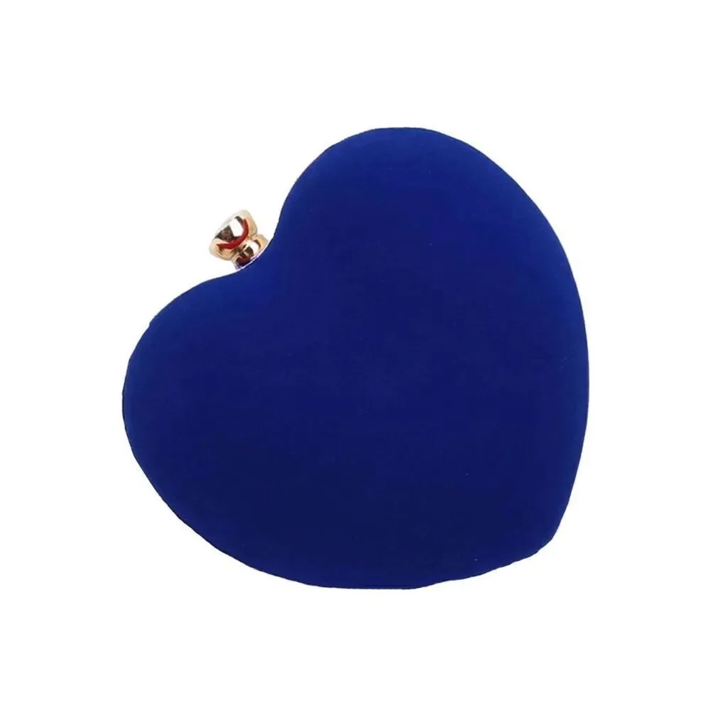 Blue Heart Purse handbag